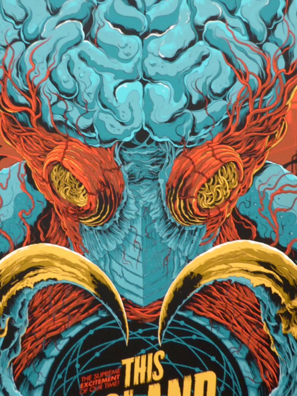 NEW LE #26/325 THIS ISLAND EARTH SIGNED MONDO ART PRINT 24” x 36” POSTER - Picture 3 of 7